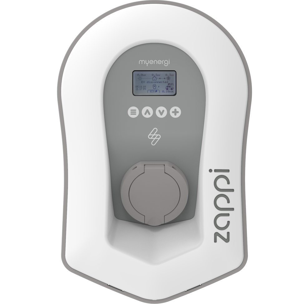 A Zappi EV charger.
